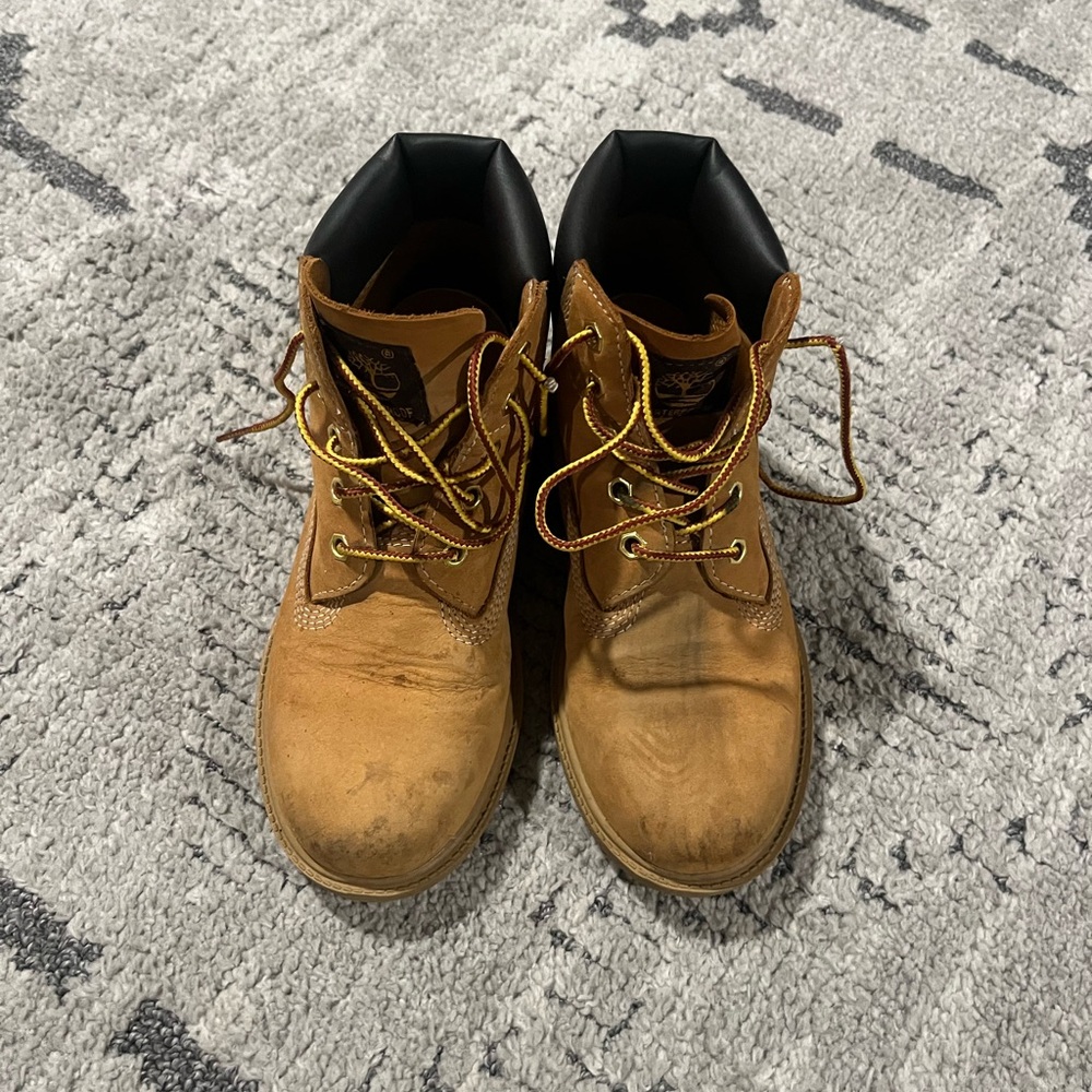 Kids timberland work boots